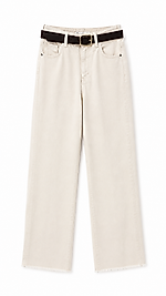 Kemerli Kot Pantolon