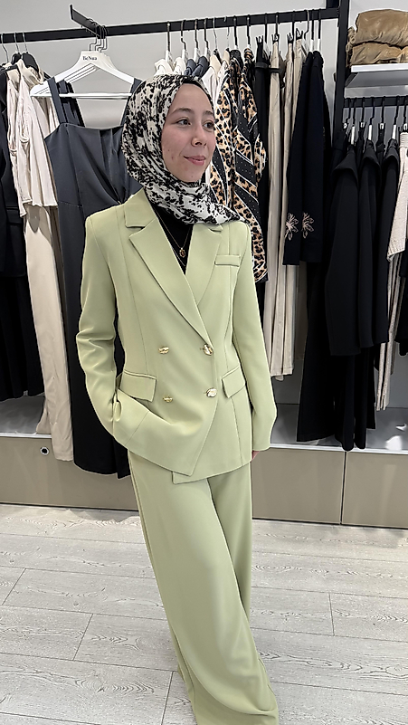 Blazer Kruvaze Takım